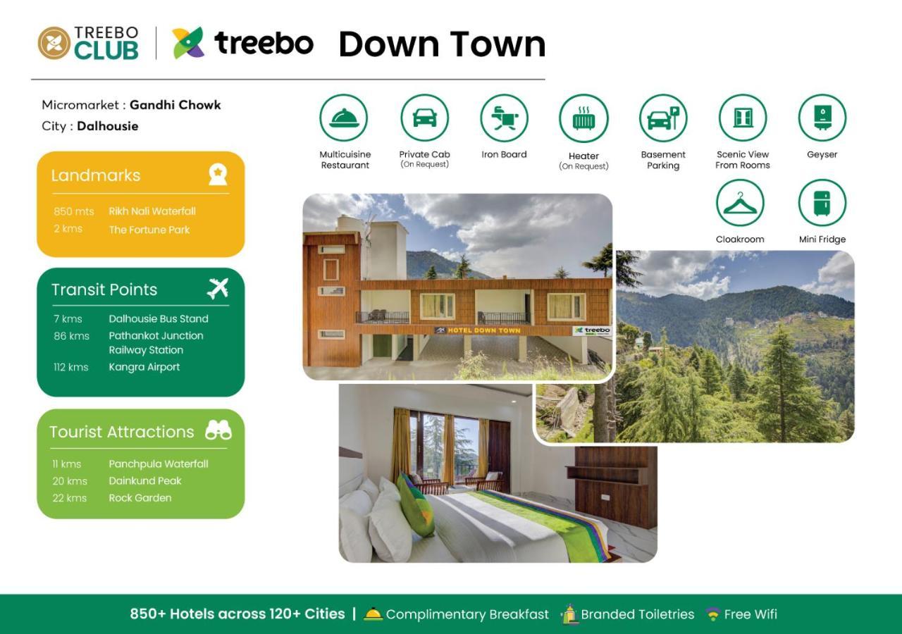Treebo Down Town, Dalhousie Hotel Luaran gambar
